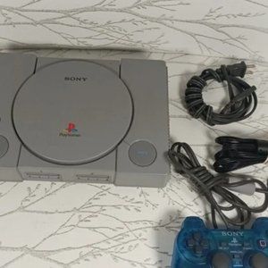 Sony PlayStation 1 Console SCPH - 7501 Gray W Controller